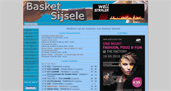 Desktop Screenshot of basketsijsele.be